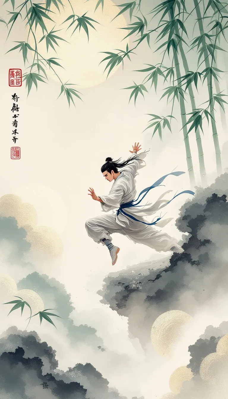星空体育电竞羽毛球运动员水墨风格